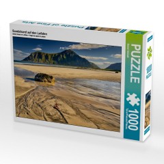 CALVENDO Puzzle CALVENDO Puzzle Sandstrand auf den Lofoten Пазл CALVENDO Puzzle Песчаный пляж на Лофотенских островах