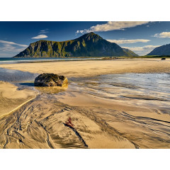 CALVENDO Puzzle CALVENDO Puzzle Sandstrand auf den Lofoten Пазл CALVENDO Puzzle Песчаный пляж на Лофотенских островах