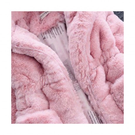 frler frler Hasenohren Mantel fur Madchen Mantel fur Madchen frler пальто с кроличьими ушками для девочек пальто для девочек