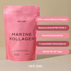 HER ONE Marine Collagen 150g, Морской коллаген гидролизат (Франция), 150г порошок, с медью