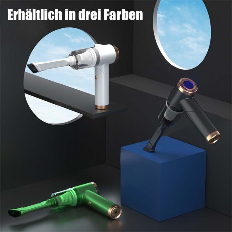 MOUTEN MOUTEN Akku-Handstaubsauger 9000PA kleiner tragbarer kabelloser Mini-Staubsauger, Kabelloser Autostaubsauger Grun Беспроводной ручной пылесос MOUTEN 9000PA, небольшой портативный беспроводной мини-пылесос, беспроводной автомобильный пылесос