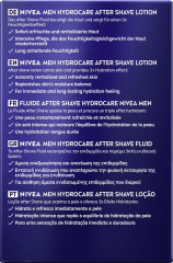 NIVEA MEN HydroCare After Shave Fluid, 100 ml, Нивеа Мужской флюид после бритья, провитамин B5, лёгкое увлажнение и свежесть, 100 мл