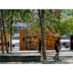 CALVENDO Puzzle CALVENDO Puzzle Strassenkunst in Barcelona Пазл CALVENDO Puzzle Уличное искусство в Барселоне