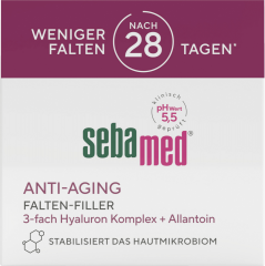 SEBAMED Anti-Aging Falten-Filler, 50 ml, Себамед Антивозрастной филлер для заполнения морщин, гиалуроновая кислота, Q10, 50 мл