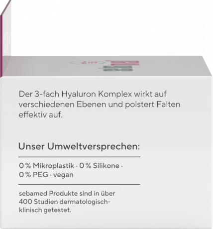 SEBAMED Anti-Aging Falten-Filler, 50 ml, Себамед Антивозрастной филлер для заполнения морщин, гиалуроновая кислота, Q10, 50 мл
