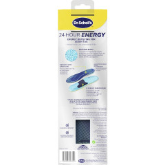 SCHOLL 24 Hour Energy Einlegesohlen Gr. L 40-47,5, 1 St, Шолль Стельки энергия 24 часа, размер 40-47,5, амортизация, 1 пара