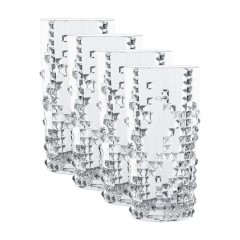 Nachtmann Nachtmann Punk Longdrink Glas Set 4-tlg. 390 ml / h: 151 mm Набор стаканов для длинных напитков Nachtmann Punk из 4 предм. 390 мл/ч: 151 мм