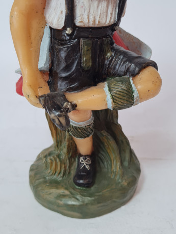 Фигурка винтажная Im Stil von Gauner "Танцующая влюбленная пара", воск, 22 см, Германия, 1960-70гг.