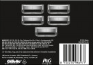 GILLETTE Rasierklingen, Labs Face Gold, 10 St, Джилетт Сменные кассеты Labs Face Gold для мужской бритвы, 10 шт.