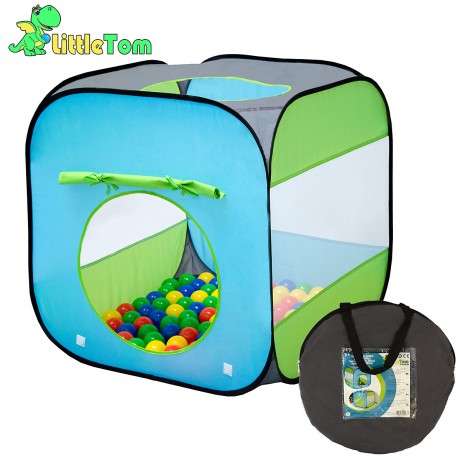 LittleTom Kinderspielzelt Arielle mit 200 Ballen Детская игровая палатка Ариэль с 200 мячами