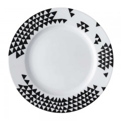 Rosenthal Rosenthal Magic Garden Black Seeds Speiseteller Fahne 28 cm Обод для тарелки Rosenthal Magic Garden Black Seeds 28 см