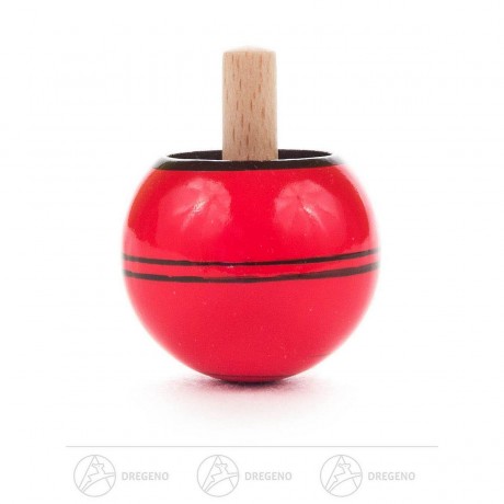 Spielzeug Steh-Auf-Kreisel rot  Hohe ca 4 Игрушка стоячая юла красная высокая ca 4