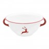 Gmundner Keramik Gmundner Keramik Rubinroter Hirsch Weitling d: 25 cm / 2,0 L Gmundner Ceramics Ruby Red Deer Weitling d: 25 см / 2,0 л