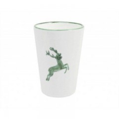 Gmundner Keramik Gmundner Keramik Gruner Hirsch Trinkbecher 0,28 L / h: 11 cm Питьевая чашка Gmundner Ceramics Green Deer 0,28 л / высота: 11 см