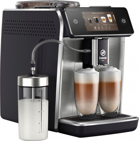 Saeco Saeco Kaffeevollautomat Saeco GranAroma Deluxe SM6685/00, Pflegeset CA6707/10 im Wert von UVP 49,99€ Полностью автоматическая кофемашина Saeco Saeco GranAroma Deluxe SM6685/00, набор для ухода CA6707/10, рекомендуемая розничная цена 49,99 евро.
