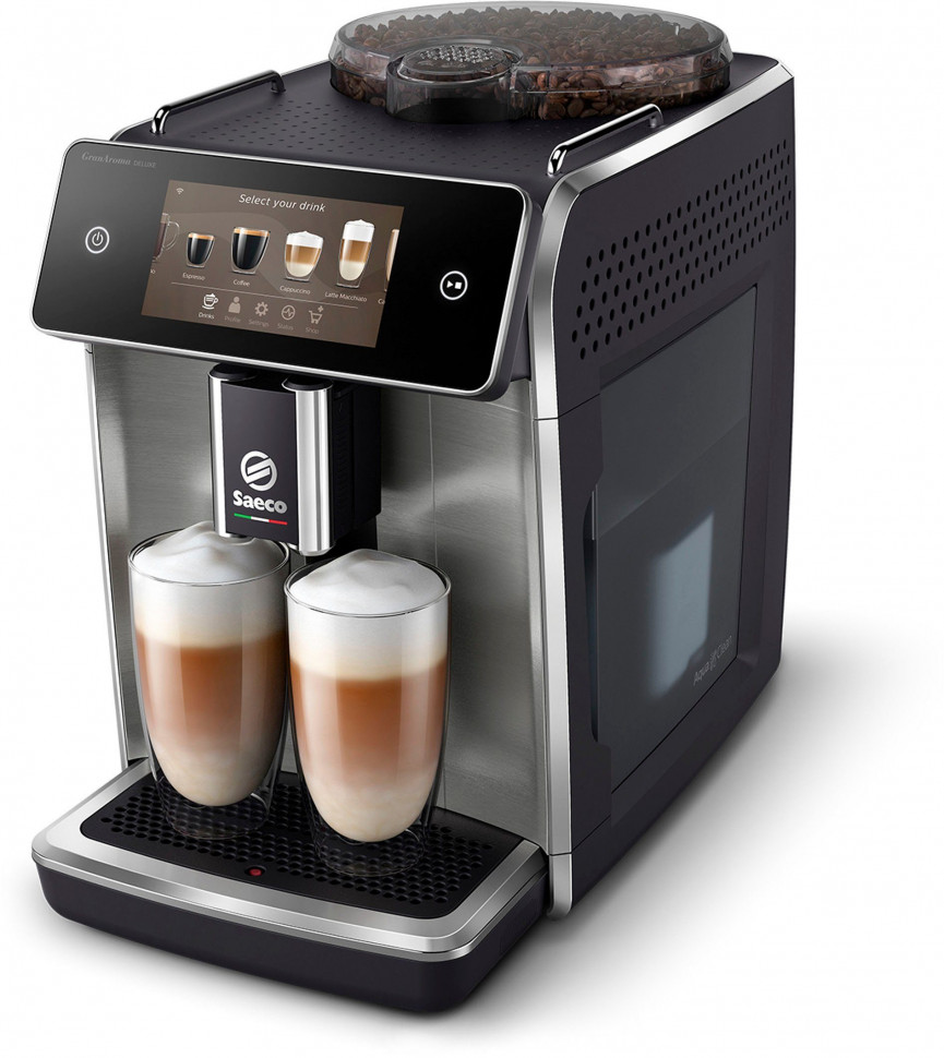 Купить Saeco Saeco Kaffeevollautomat Saeco GranAroma Deluxe SM6685/00,  Pflegeset CA6707/10 im Wert von UVP 49,99€ Полностью автоматическая кофемашина  Saeco Saeco GranAroma Deluxe SM6685/00, набор для ухода CA6707/10,  рекомендуемая розничная цена 49,99 ...