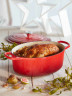 Le Creuset LE CREUSET Br\u00e4ter 31 cm SIGNATURE rot LE CREUSET Br>4ter 31 см SIGNATURE