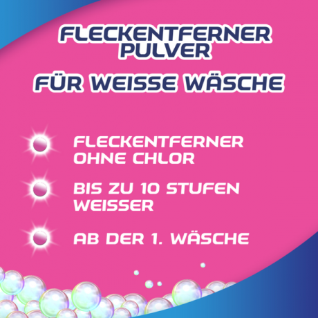 Vanish Oxi Action Fleckenentferner Pulver Powerweiss, ВАНИШ Порошковый пятновыводитель для белых тканей, 550 г
