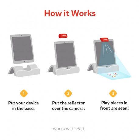 Osmo Lernspielzeug Little Genius Starter Kit fur iPad Развивающая игрушка Little Genius Starter Kit для iPad