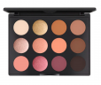 МАC Art Library Nude Model, МАК Палетка теней для век с 12 ультрапигментированными оттенками NUDE