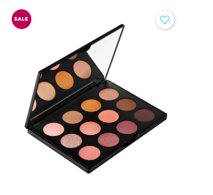 МАC Art Library Nude Model, МАК Палетка теней для век с 12 ультрапигментированными оттенками NUDE