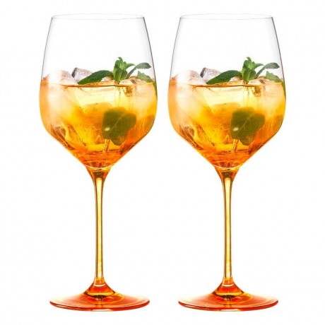 Eisch Eisch Secco Flavoured Spritz Orange Glaser im Geschenkkarton Set 2-tlg. / 640 ml Бокалы Eisch Secco Flavored Spritz Orange в подарочной упаковке, набор из 2 штук. / 640мл