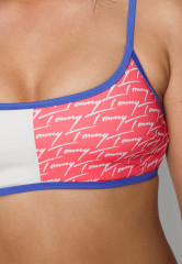 Tommy Hilfiger BRALETTE Bikini top iris blue БРАЛЕТТ лиф бикини голубой ирис