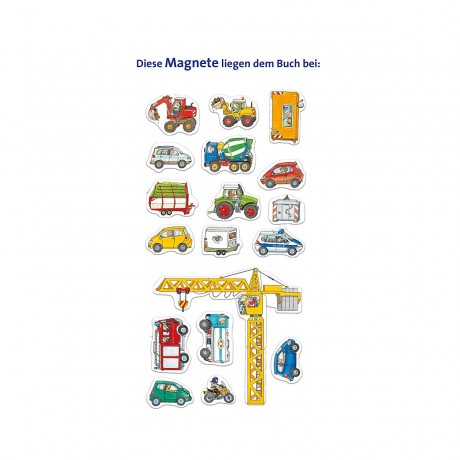 Ravensburger ministeps® Wer fahrt wohin? mit 22 Magnetteilen ministeps® Кто куда? с 22 магнитными частями