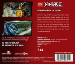 LEGO CD LEGO Ninjago Masters of Spinjitzu 25 LEGO Ninjago Мастера Кружитцу 25 CD