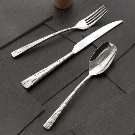 Sambonet Sambonet Skin - Edelstahl 18/10 Besteckset 24-tlg. Vollheft / Monoblock Набор столовых приборов Sambonet Skin - нержавеющая сталь 18/10 24 шт. Полный буклет/моноблок