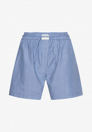 Tommy Hilfiger RELAXED FIT Shorts fine stp blue РЕЛАКСИРОВАННЫЙ КОРОНОК Шорты прекрасный стп синий