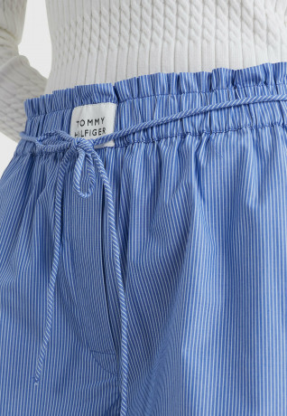 Tommy Hilfiger RELAXED FIT Shorts fine stp blue РЕЛАКСИРОВАННЫЙ КОРОНОК Шорты прекрасный стп синий