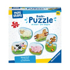 Ravensburger ministeps® Bade-Puzzles: Bauernhof ministeps® Ванные пазлы: Ферма