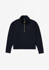 Tommy Hilfiger ADAPTIVE QUARTER-ZIP Sweatshirt desert sky ADAPTIVE QUARTER ZIP Толстовка небо пустыни