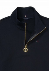 Tommy Hilfiger ADAPTIVE QUARTER-ZIP Sweatshirt desert sky ADAPTIVE QUARTER ZIP Толстовка небо пустыни