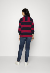 Tommy Hilfiger HALF ZIP RUGBY Sweatshirt dark blue ПОЛУМОЛНИЯ РЕГБИ Толстовка темно-синий