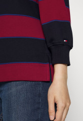 Tommy Hilfiger HALF ZIP RUGBY Sweatshirt dark blue ПОЛУМОЛНИЯ РЕГБИ Толстовка темно-синий