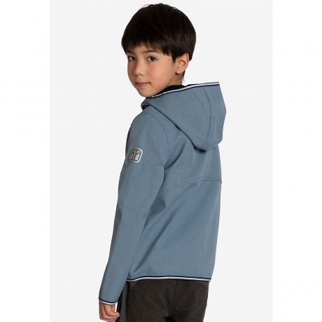 elkline Softshell Jacke Smoothie mit Kapuze reflektierendes Badge fur Kinder Куртка Softshell Smoothie со светоотражающим значком на капюшоне для детей