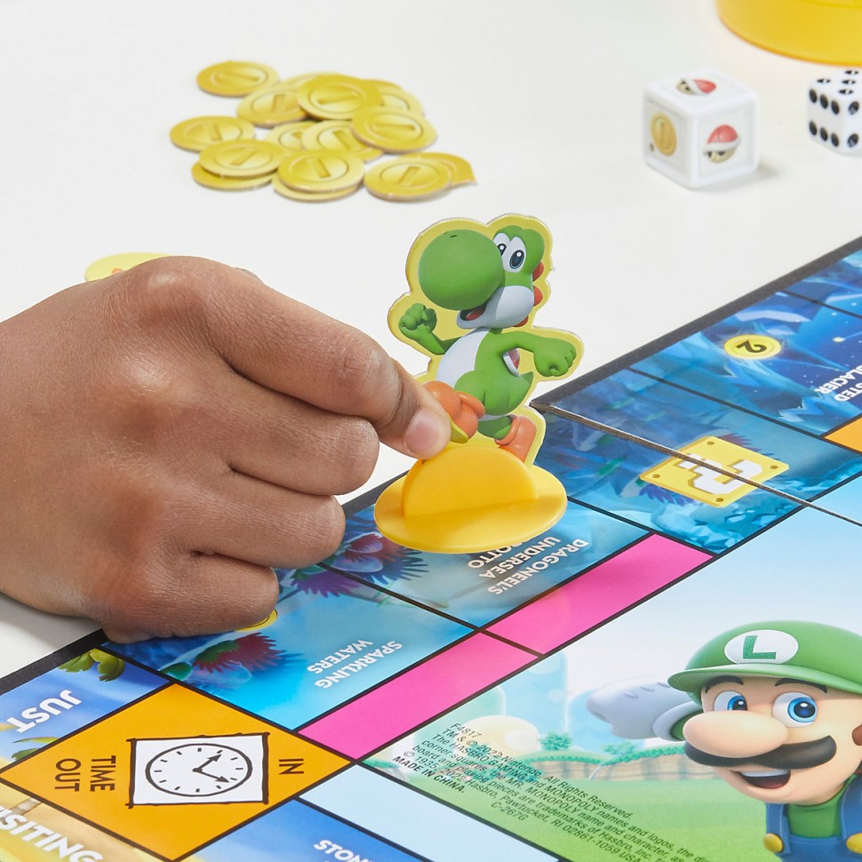 Купить Hasbro Monopoly Junior Super Mario Edition Монополия Джуниор Супер  Марио Издание в интернет-магазине Diskontshop.eu Германия всего за 3 715  руб. в