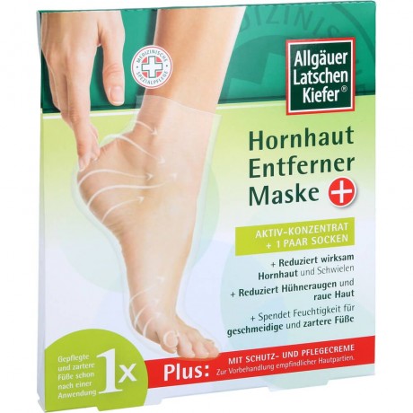 Allgauer Latschenkiefer ALLGAUER LATSCHENK. Hornhaut Entferner Maske plus  АЛЬГАУ ЛАЧЕНК. Маска для удаления мозолей плюс