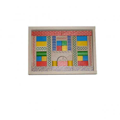 Holzspielzeug Baukasten Junior 3 Набор деревянных игрушек Юниор 3