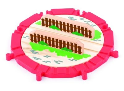 Woodyland Holzspielzeug Eisenbahn-Set 13tlg. Деревянный игрушечный поезд, набор из 13 предметов.