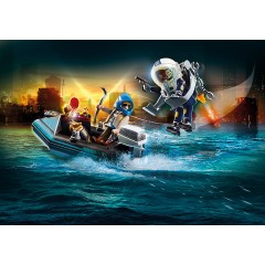 PLAYMOBIL PLAYMOBIL 70782 Polizei-Jetpack: Festnahme des Kunstraubers PLAYMOBIL 70782 Police Jetpack: арестуйте вора произведений искусства