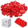 Katara 100 rote Bausteine in Dachform 100 красных строительных блоков в форме крыши