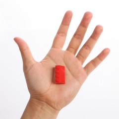 Katara 100 rote Bausteine in Dachform 100 красных строительных блоков в форме крыши