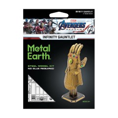 Metal Earth: Marvel Avengers Infinity Gauntlet Металлическая Земля: Перчатка Бесконечности Мстителей Marvel