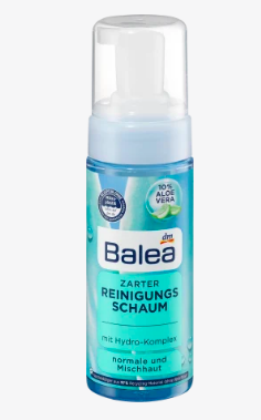Balea (Балеа) Zarter Reinigungsschaum Нежная пена для умывания с 10% алоэ вера и гидрокомплексом для нормальной кожи, 150 мл