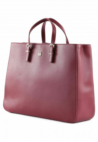 Tommy Hilfiger TIMELESS WORK Handbag rouge TIMELESS WORK сумка румяна
