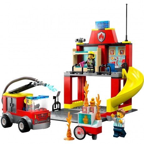 LEGO LEGO City 60375 Feuerwehrstation und Loschauto LEGO City 60375 Пожарная часть и пожарная машина