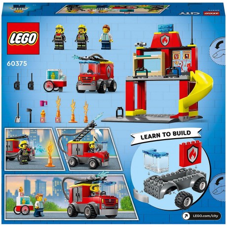 LEGO LEGO City 60375 Feuerwehrstation und Loschauto LEGO City 60375 Пожарная часть и пожарная машина